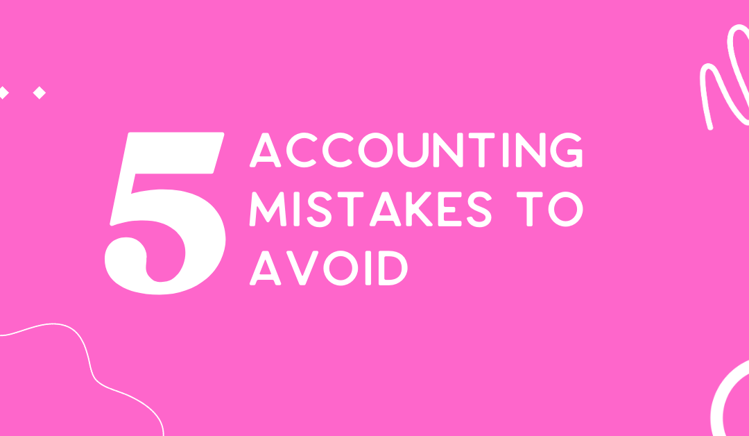 5 accounting mistakes online store owners make and how to avoid them