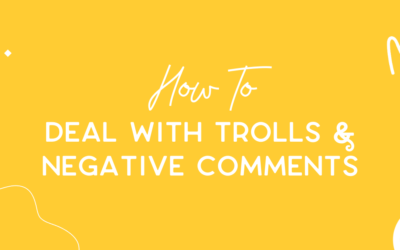 How to deal with trolls and unjustified negative comments