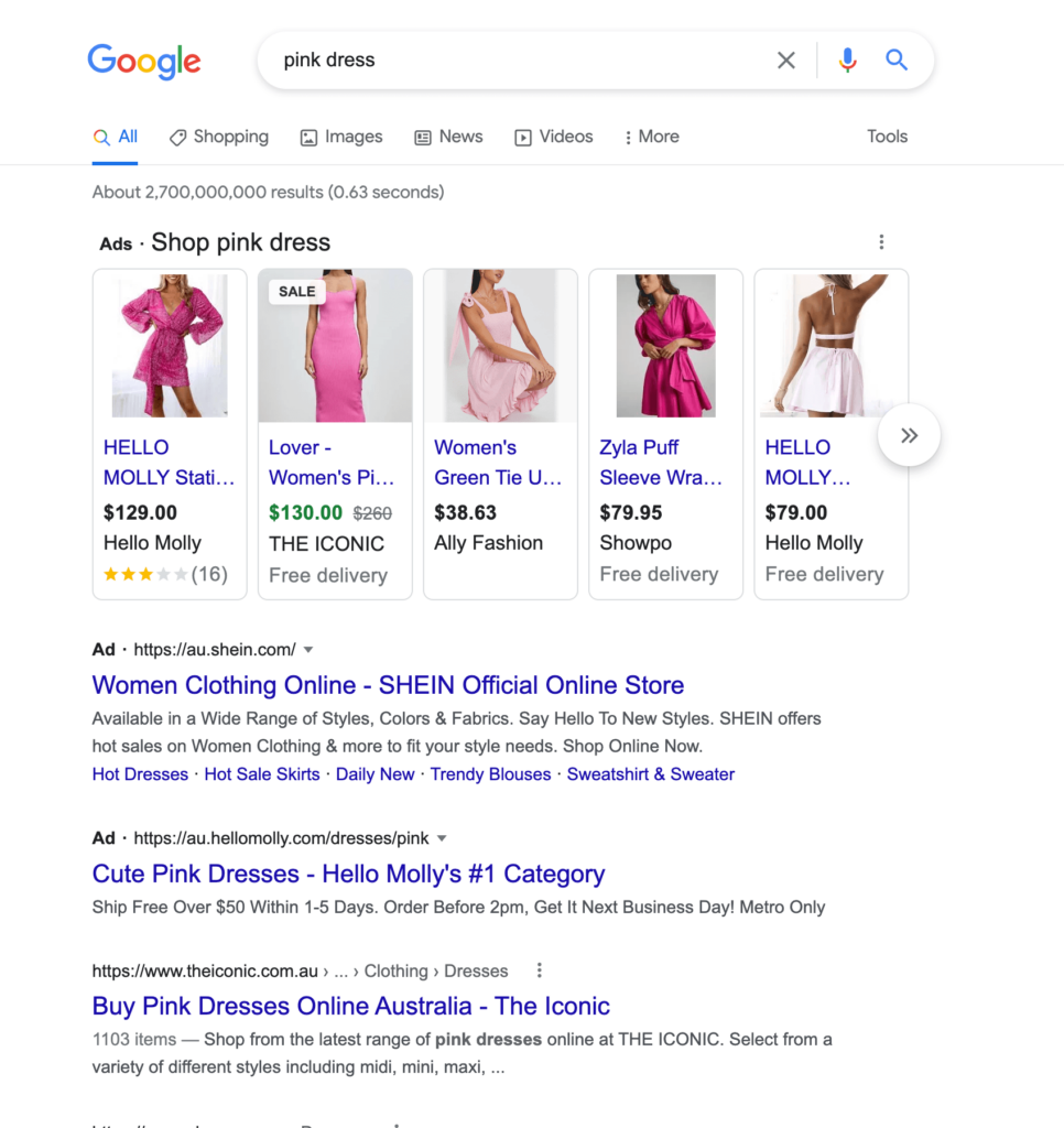 Get traffic to your website using Google Shopping Ads