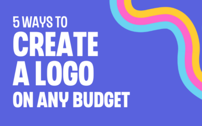 5 ways to create your logo on any budget